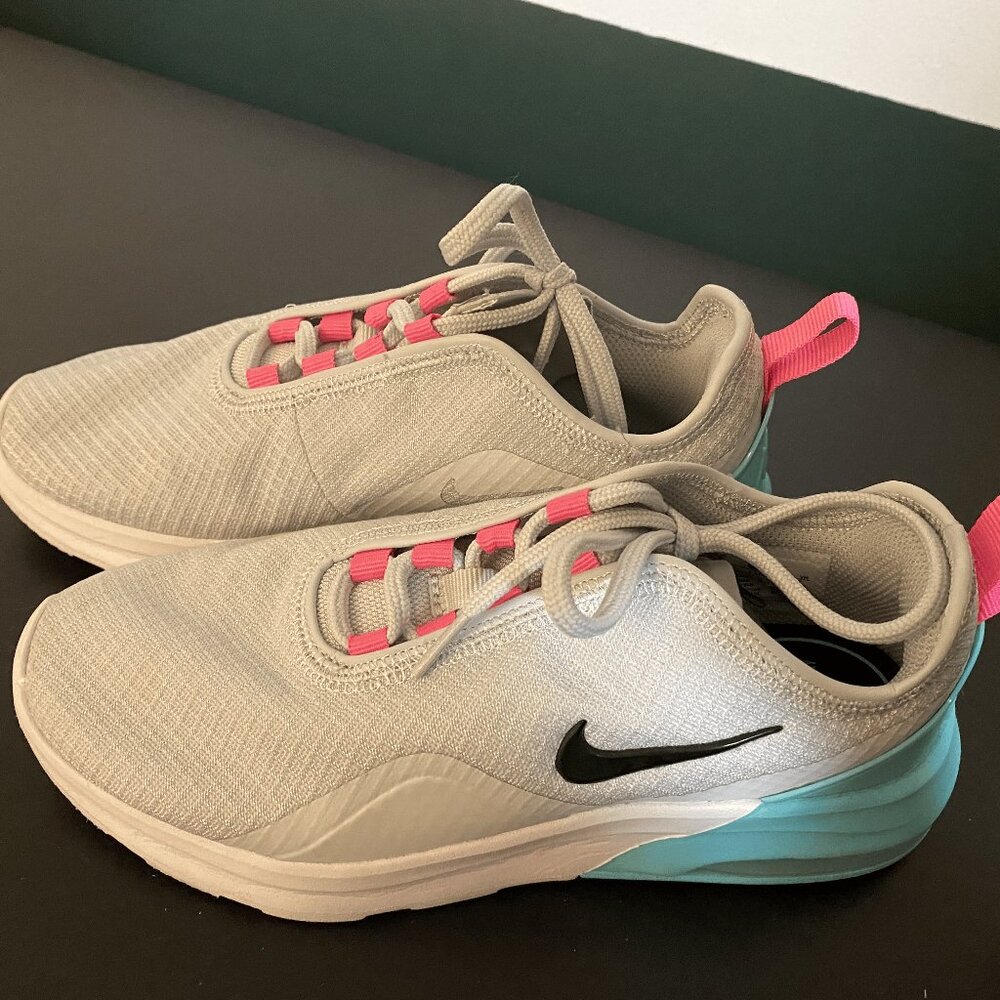 Nike Air, Women's size 6, white, teal, and pink color